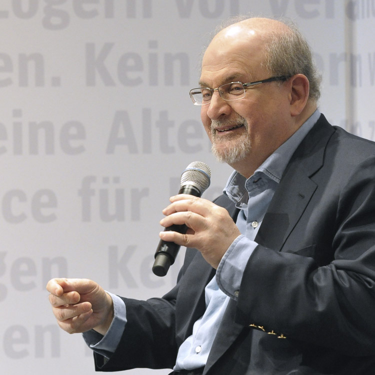 Salman Rushdie - Buchmesse Frankfurt 2017 - Foto: Stefan Oldenburg - Reportage