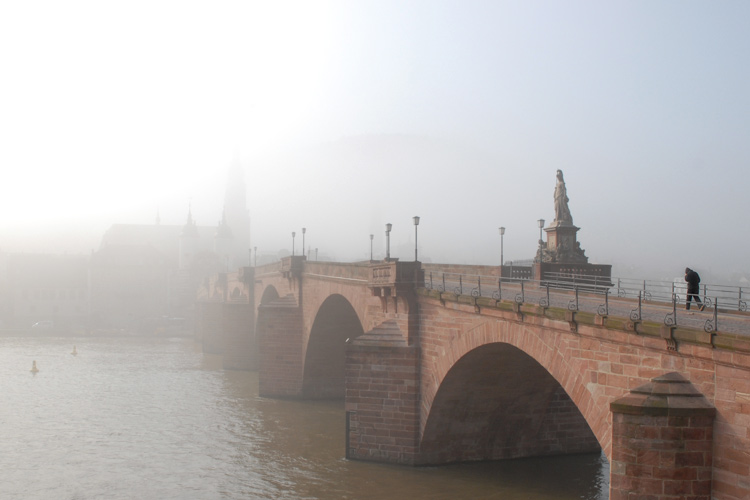 Alte Brücke Heidelberg - Foto: Stefan Oldenburg - Stadt